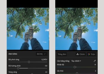 Công thức chỉnh màu Lightroom tạo hình “hot trend” giới trẻ 2022