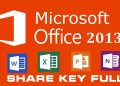 Key bản quyền MS Office 2013 miễn phí