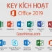 Key Office 2019 miễn phí, Active bản quyền Office 2019 vĩnh viễn