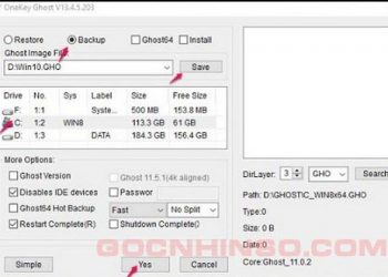 Tải Onekey Ghost Full Win 10, 7 64bit Mới Nhất 2022 [Miễn Phí]