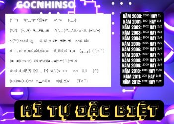 Bảng kí tự đặc biệt đẹp và độc nhất 2023
