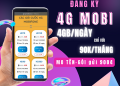 Cách đăng ký 4G Mobifone 90K 1 tháng ưu đãi cực khủng