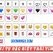 Kí tự đặc biệt hình trái tim rỗng, Emoji Trái Tim Tình Yêu Đẹp Nhất