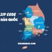 Bảng mã zip Hàn Quốc 2023, Mã bưu điện Hàn Quốc IOS cho iPhone, iPad